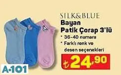 SİLK&BLUE PATİK ÇORAP